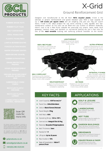 Ground Reinforcement Grid