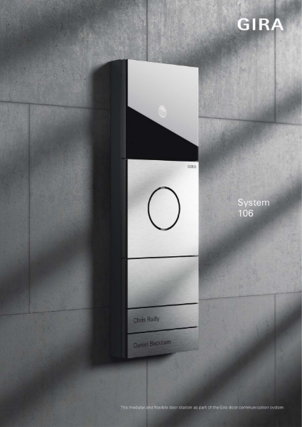 Gira Door Communication System 106