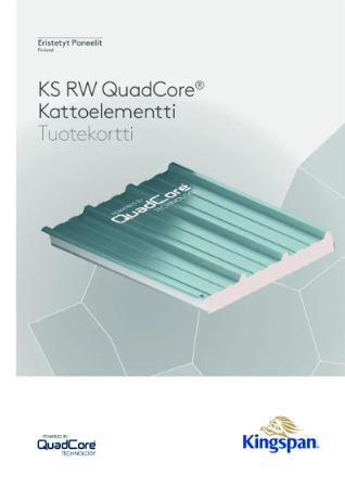 KS RW QuadCore® Kattoelementti - Tuotekortti