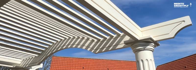 Heavenly Garden Temples Crafted from MEDITE EXTERIOR