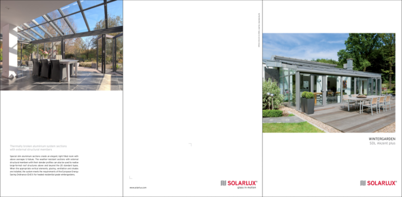 Solarlux SDL Akzent Plus wintergarden glazed extension insulated