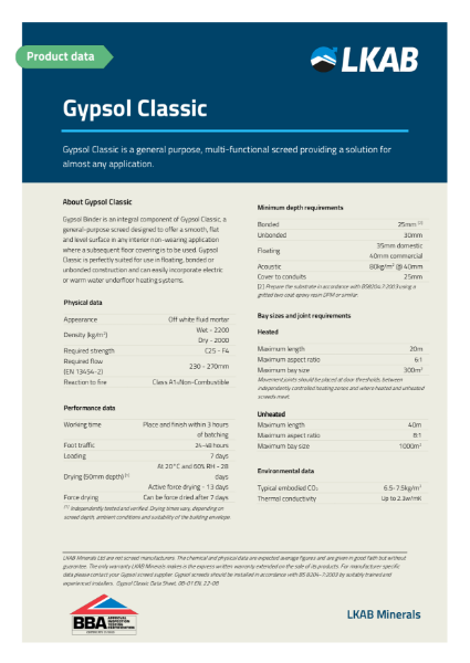 Gypsol Classic
