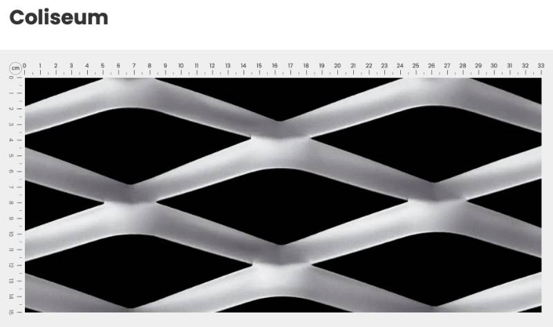 MS - Expanded Metal Mesh - COLISEUM - Protech Line | Metalspan | NBS Source