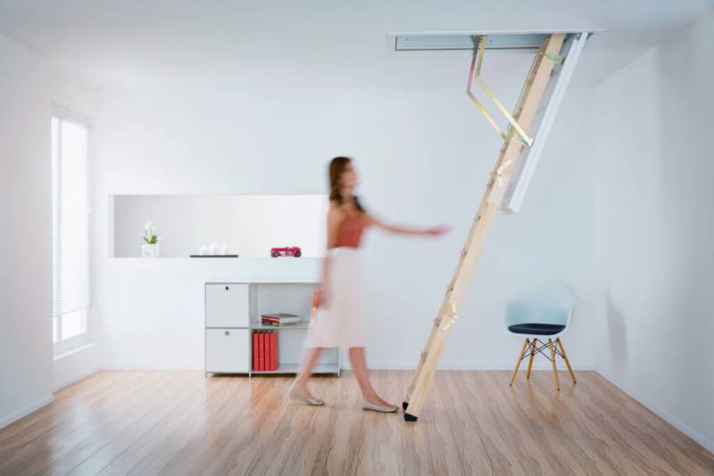 The Cadet wooden loft ladder and hatch combines traditional style with modern engineering…