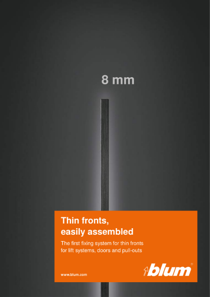 Thin Fronts Brochure