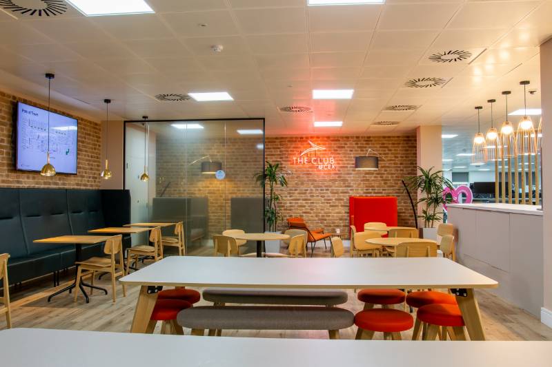 Brick Wall Panels at London Office