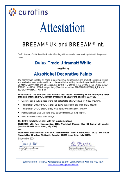 BREEAM - Certification