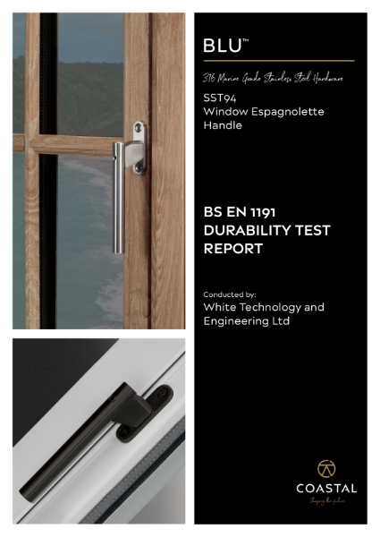 BLU™ - SST94 Inline Window Espagnolette Handle Durability Test
