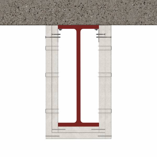 PROMATECT®-250 3 Sided Beam Encasement ST P250-015S-20 - Structural Steel Encasement