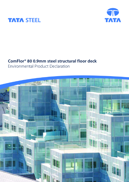 EPD ComFlor CF80 Structural Floor Decking