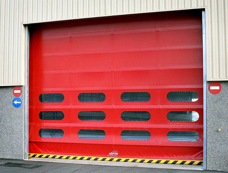 Vertically Lifting High Speed PVC Door - VL Range - Vertical Lifting Doors