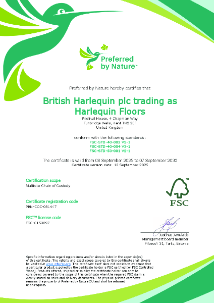 Chain of Custody Certification