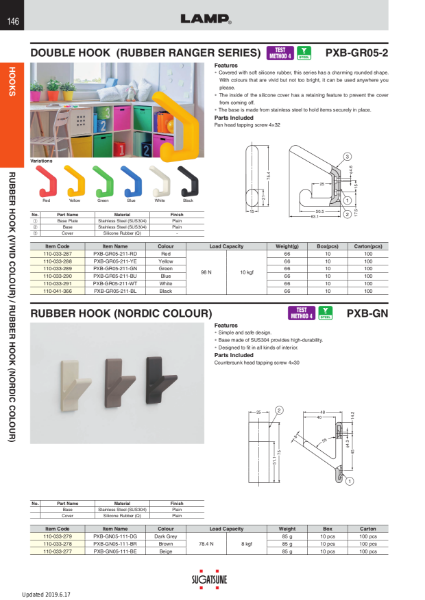 Product Catalogue  PXB-GR05-211