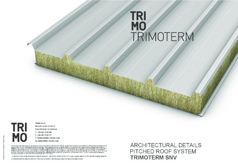 Architectural Details - Pitched Roof System - TRIMOTERM SNV - PDF ...
