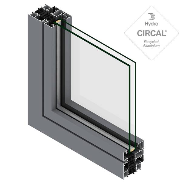 FY65 Thermally Broken Aluminium Window