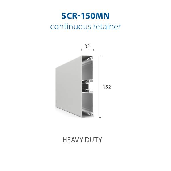 CS Acrovyn® PVC-Free SCR-150N Crash Rails