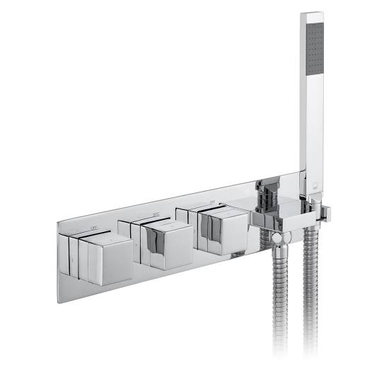 Notion Tablet iO 3 Outlet Thermostatic Shower Valve | TAB-148/3WO-NOT-CP