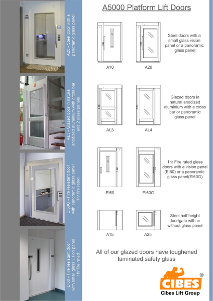 A5000 Door options