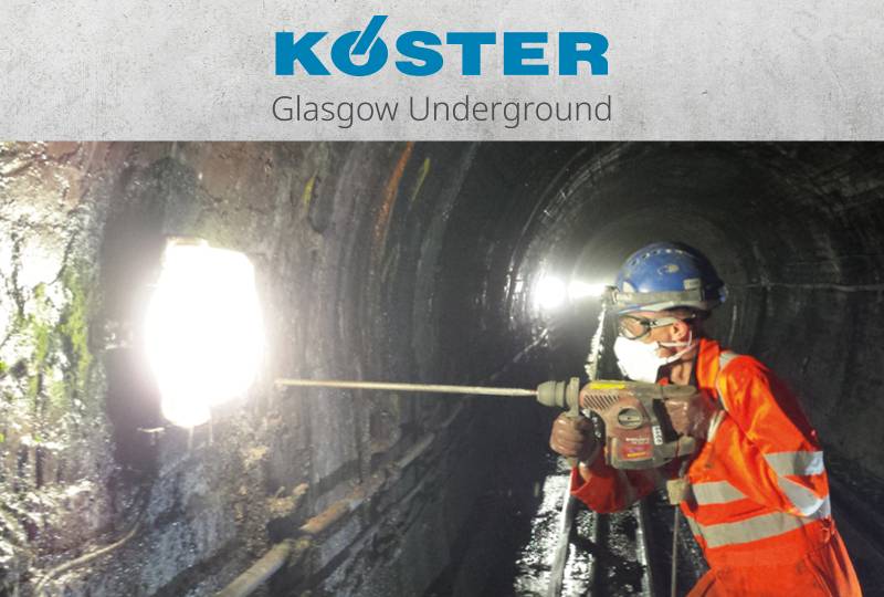 Glasgow Underground.  Koster Injection Systems.
