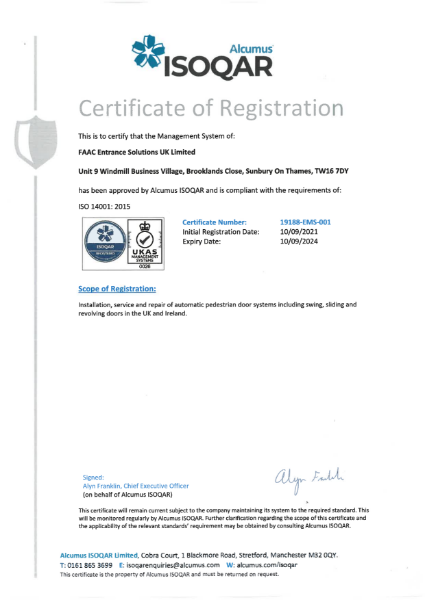 ISO 14001 Environmental Management Systems