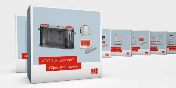 ACO Box Concept® – Alt-i-ett løsninger for olje- og fettutskilling