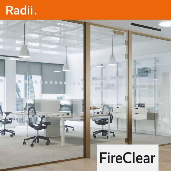 FireClear100 E30 Double Glazed Fire Rated Partition & Door System