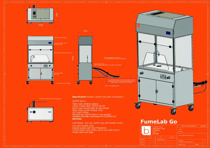 FumeLab Duct - Fume Cupboard