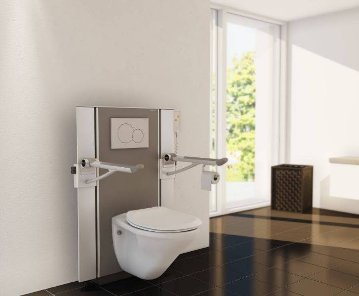 Height Adjustable Toilet Lifter - Powered