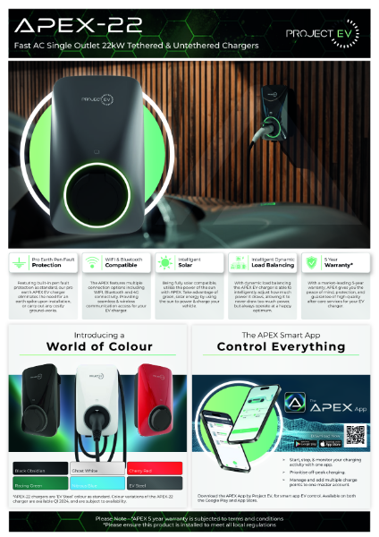 Project EV APEX-22S Datasheet