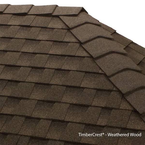 TimberCrest® Premium SBS‑Modified Ridge Cap Shingles - Ridge Cap