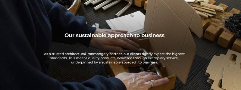 A sustainable approach to business