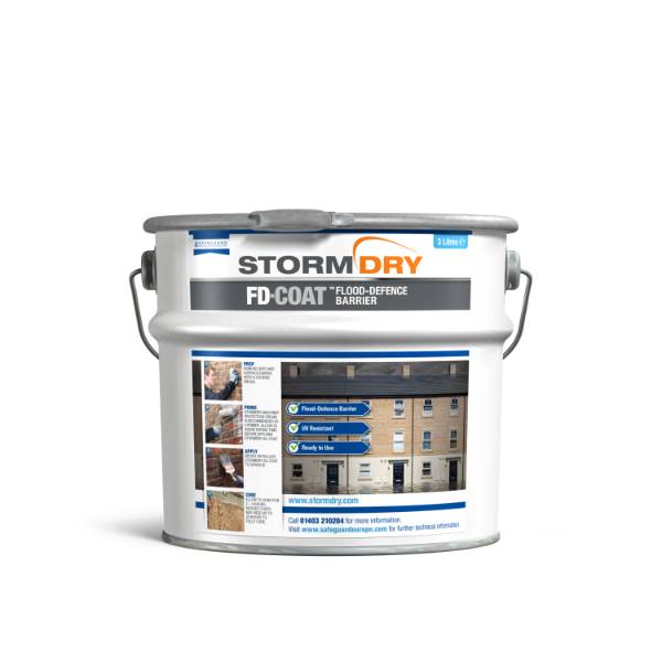 Stormdry FDCoat Colourless Flood Defence Crack Bridging Waterproof