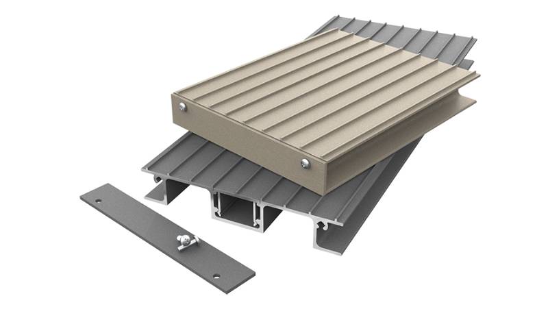 AliDeck Junior Ridged Balcony Board - Aluminium decking