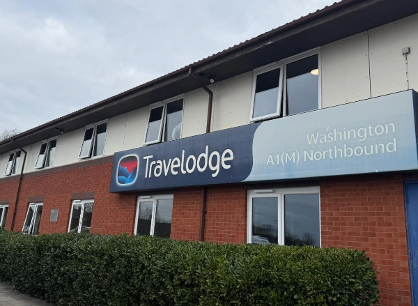Travelodge Washington A1(M) Northbound: Refurbishment using Halo System 10 Casement