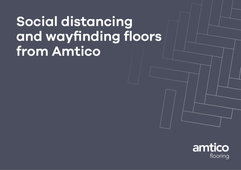 Social Distancing and Wayfinding Floors