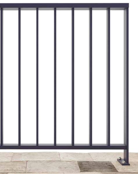 EazyRail A2 Fire-Rated Aluminium Railing - Aluminium Railing System