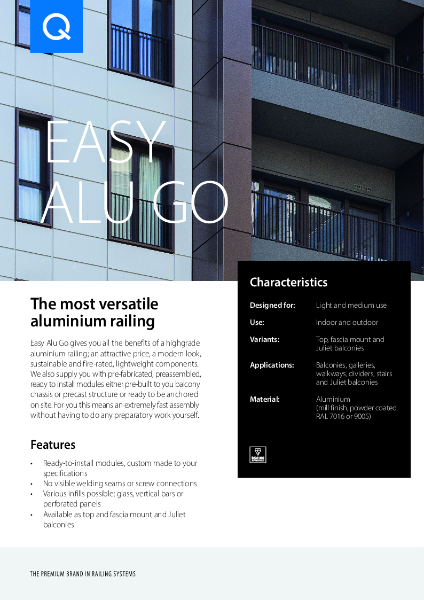 Q-railing  Easy Alu Go Overview