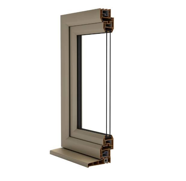 Spectus PVC-u Tilt & Turn Window - PVC-U Tilt and Turn Window
