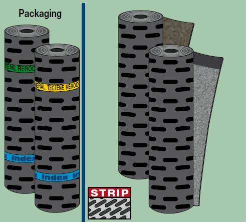 Tectene Re-Roof Base Strip EP Polyester