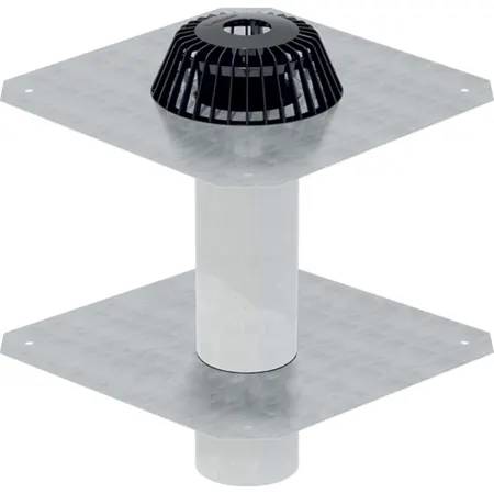 Geberit Roof Outlet Set With Contact Sheet And Vapour Barrier Connection