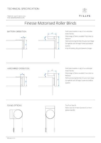 FIN40M Specification Guide