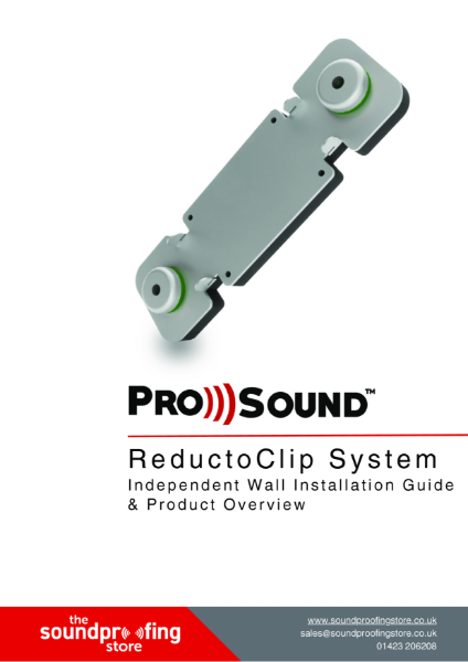 ReductoClip Independent Wall Brochure