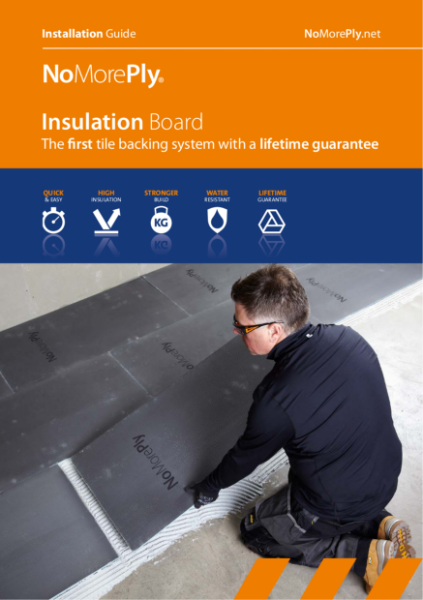 NoMorePly Insulation Board - Installation Guide