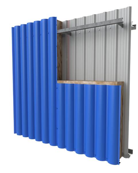 PRX-WS05 LUNA - Built-up Metal Wall System