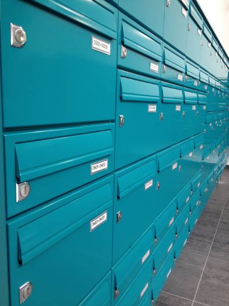 Vine Court - Liverpool University - mailboxes