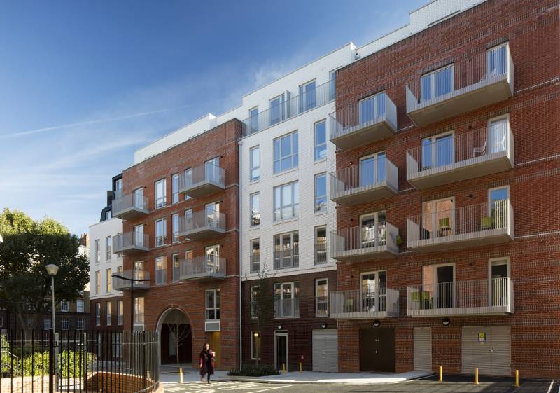 Bourne Estate - Flat Gauge Brick Feature Arch Lintels