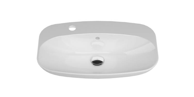 Corr Semi Recessed Short Projection Washbasin - Washbasin