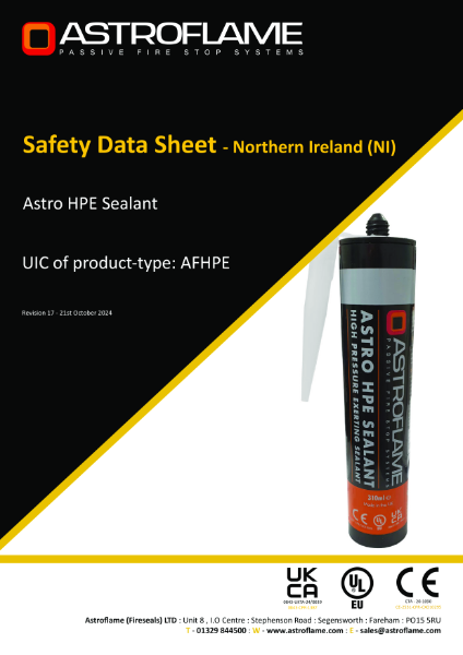 Astro HPE Sealant NI (SDS)