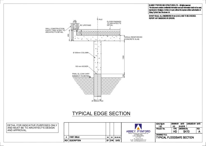 Typical Section - Floodsafe