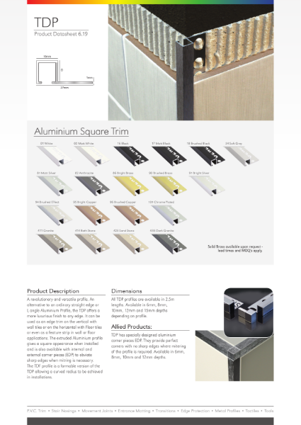 TDP Datasheet